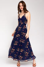 Navy-Multi Floral