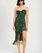 Hunter Green Floral