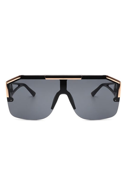Oversized Retro Square Sunglasses