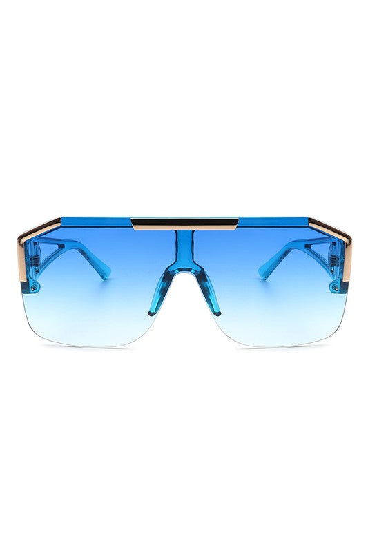 Oversized Retro Square Sunglasses
