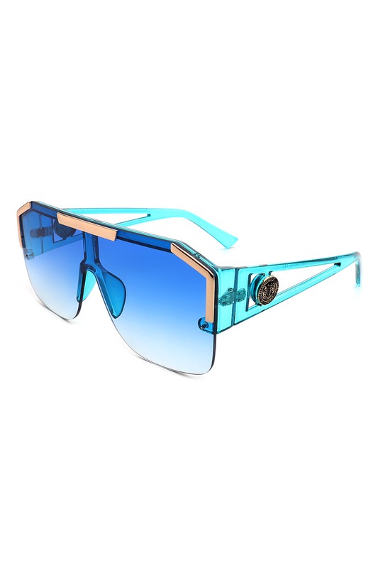 Oversized Retro Square Sunglasses