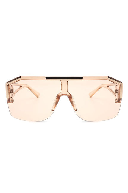 Oversized Retro Square Sunglasses