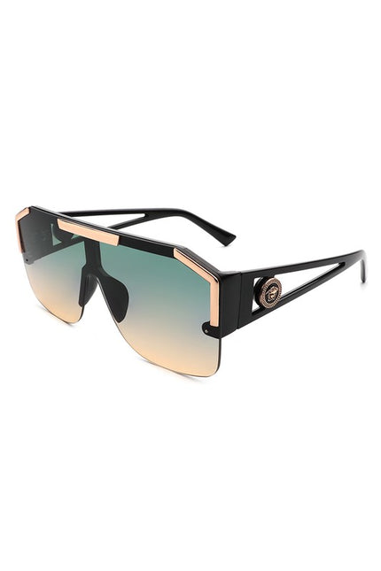Oversized Retro Square Sunglasses
