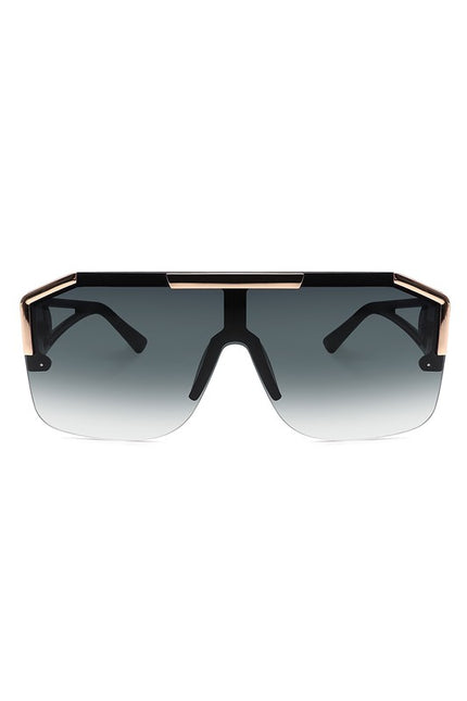 Oversized Retro Square Sunglasses